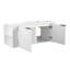 Meuble-lavabo robuste avec portes à fermeture douce et grand espace de rangement