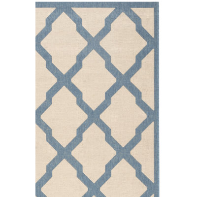 Ferrill 100 Performance Geometric Indoor/Outdoor Area Rug
