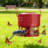 Squirrel Proof Bird Feeder With 32 Feeding Ports, 10LB Capacity Metal Birdfeeder For Cardinals, Bluebirds, Finches, All-Weather Hanging Feeder With Easy-Clean Design
