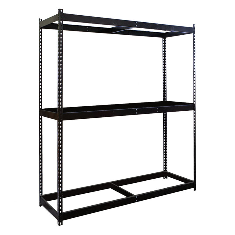 Rivetwell Metal Shelving Unit, 72"W x 24"D x 84"H