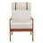 Rowden Mid-Century Modern Lounge Chair With Cushions And Solid Rubberwood Frame-115606362