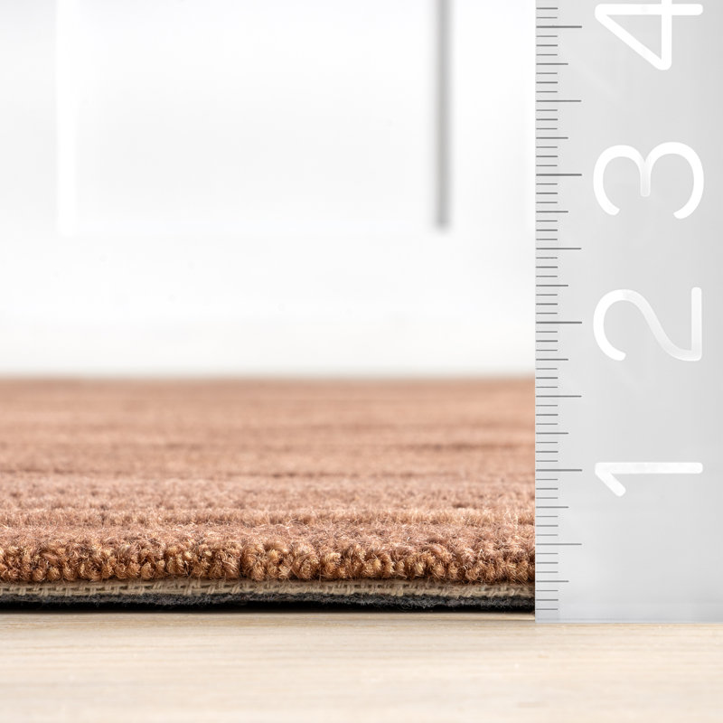  Tapis en laine à carreaux Starke, Rectangle de 5 pi x 8 pi