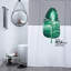 Polyester Shower Curtain With Hooks