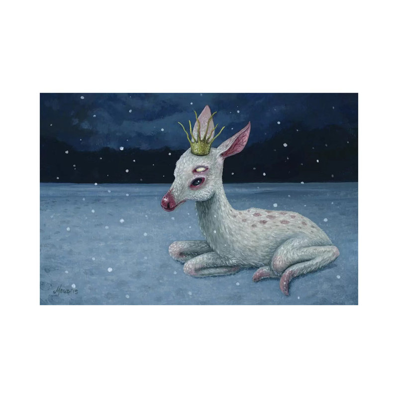 Nott by Megan Majewski - Wrapped Canvas Gallery-Wrapped Canvas Giclée, 66.04 cm H x 45.72 cm W x 3.175 cm D
