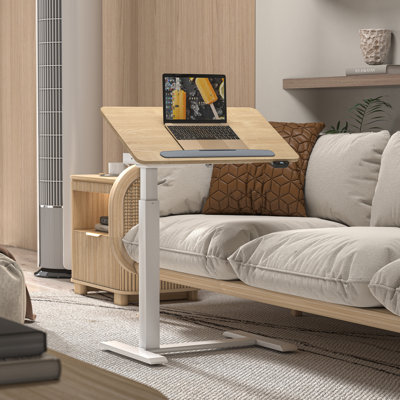 Crescio 27.5" Electric Height Adjustable Metal Base Standing Desk