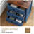 Farmhouse Nightstand With Charging Station, 3 Drawers Wood End Table For Bedroom, Rustic Entryway Table With Smiling Handle And USB Ports & Type-C （SET OF 2)-779950360