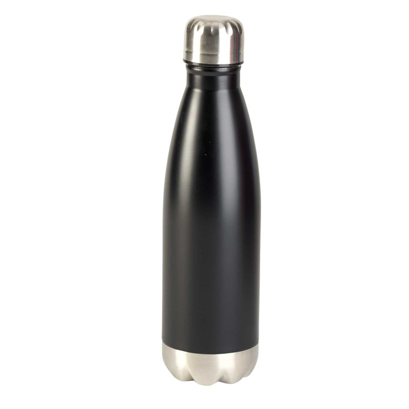 17 oz. Dicksons Inc Bouteille d'eau en acier inoxydable à double paroi