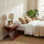 Tabouret d'appoint pliant en bois massif Brecksville