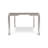 Foundations Acacia Metal Base Dining Table-88369677