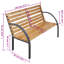 Banc de jardin en fer-1036265120