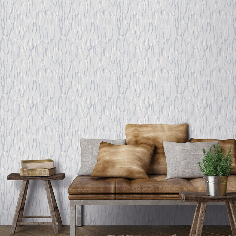 Deljuan 1000cm x 53cm Textured Non-Pasted Roll, Grey