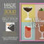 Impression encadrée Colorblock Cocktail II - bois massif-900053708-900053709