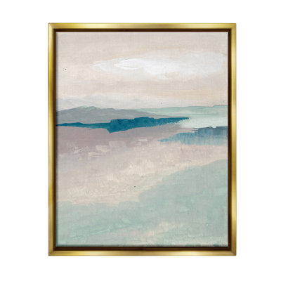 " Subtle Horizon Abstract " by Nikita Jariwala