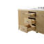 Ensemble de meuble-lavabo autoportant avec lavabo en marbre 60 po Lavallon-105275187-105275186