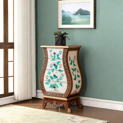 American Country Style Accent Chest