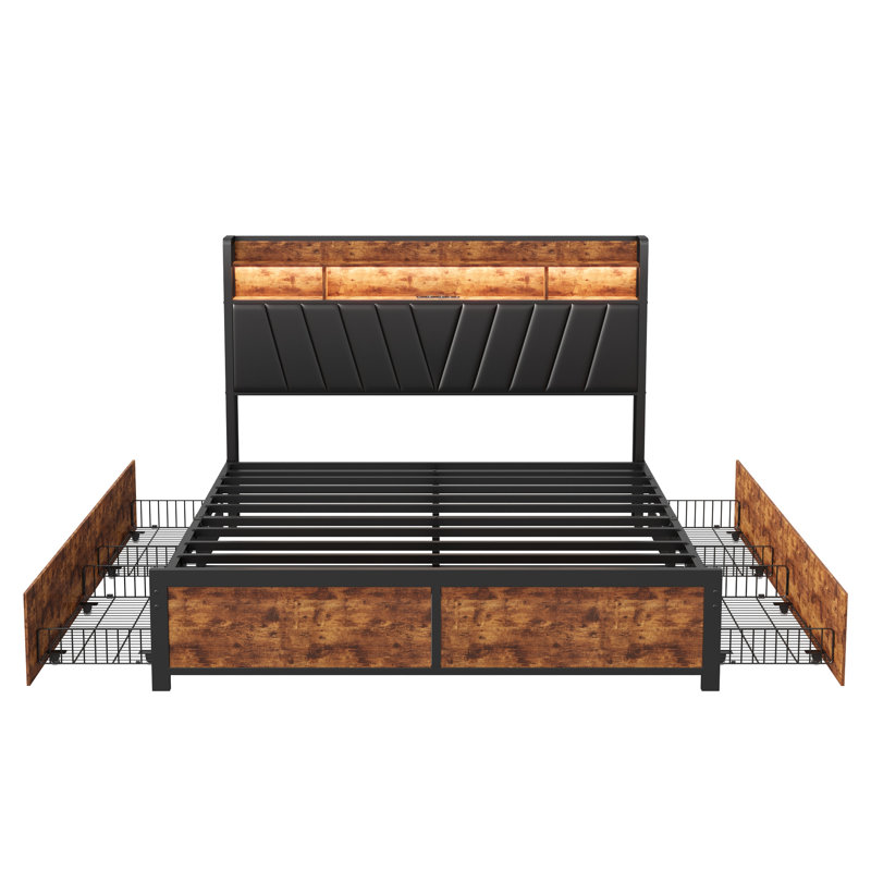Storage Bed, European Double (140 x 200 cm)