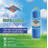 Flame King Eco-Friendly Refillable 1LB Empty Propane Cylinder Tank with Refill Kit - Blue