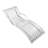 Hareton Outdoor Metal Chaise Lounge-181026564