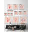 LurLine Star Connection by Marmont Hill - 3 Piece Single Picture Frame Painting Set-72542982