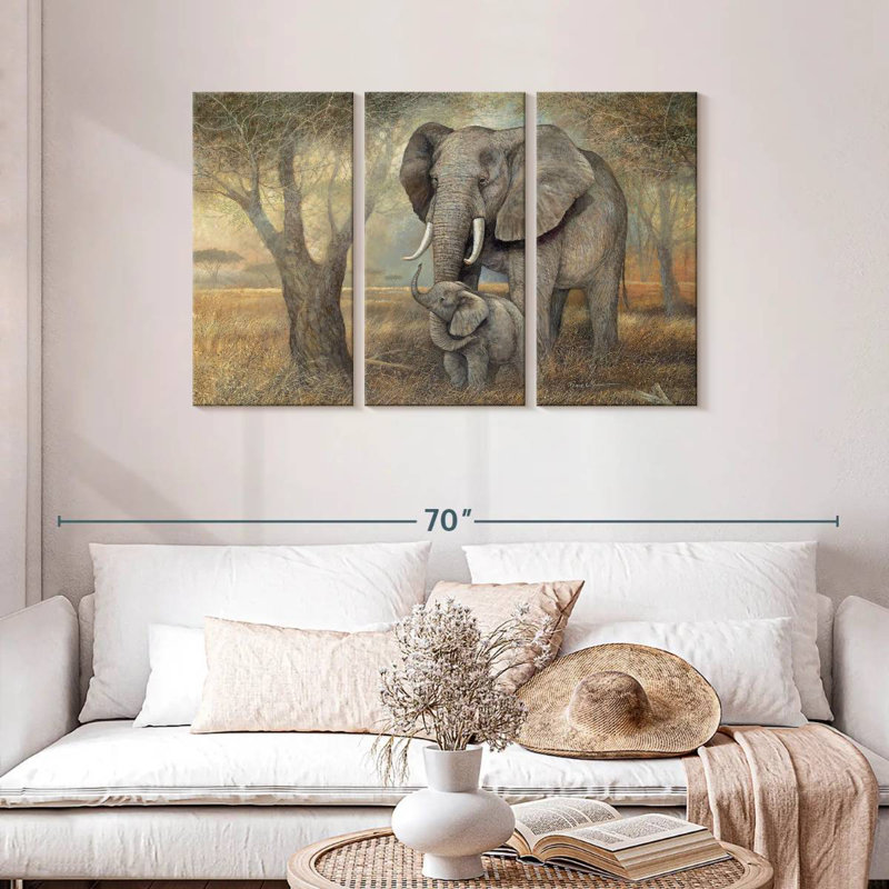 Gentle Touch, 28" H x 45" W