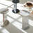 Hatteras Marble Top End Table-1242999629