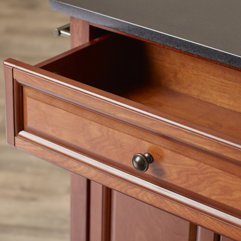 Hedon Kitchen Cart, Classic Cherry