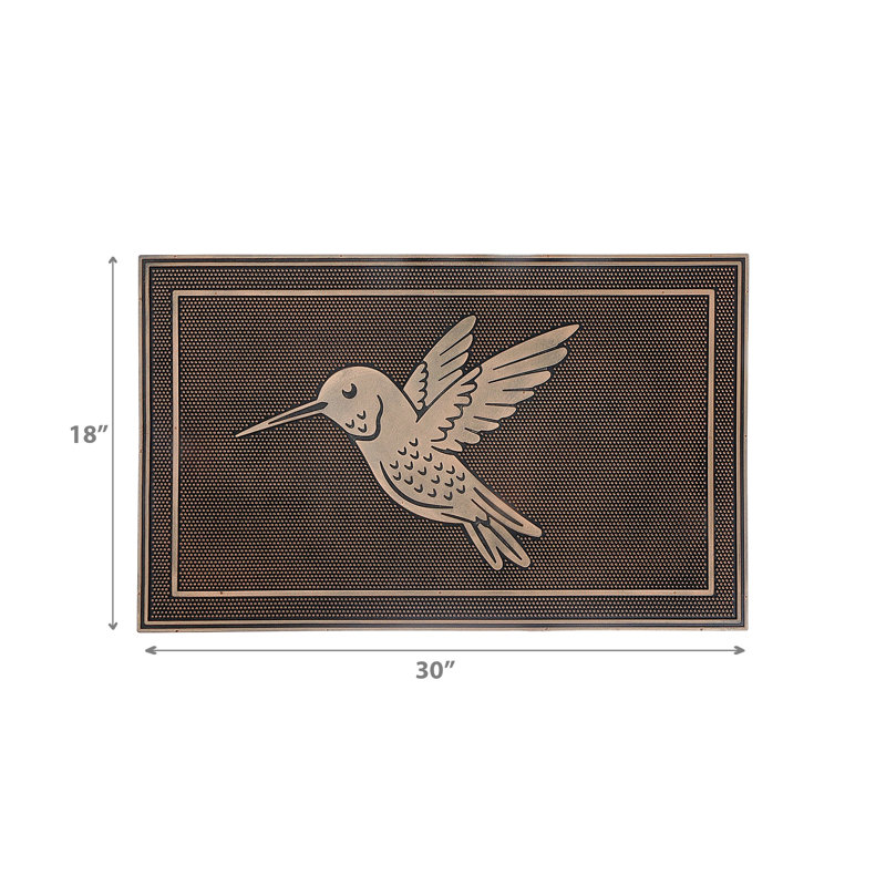 Tapis de caoutchouc colibri