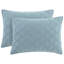 Ensemble de courtepointe 100% coton à losanges 3 pièces Anne Klein-1903800631-1903800630