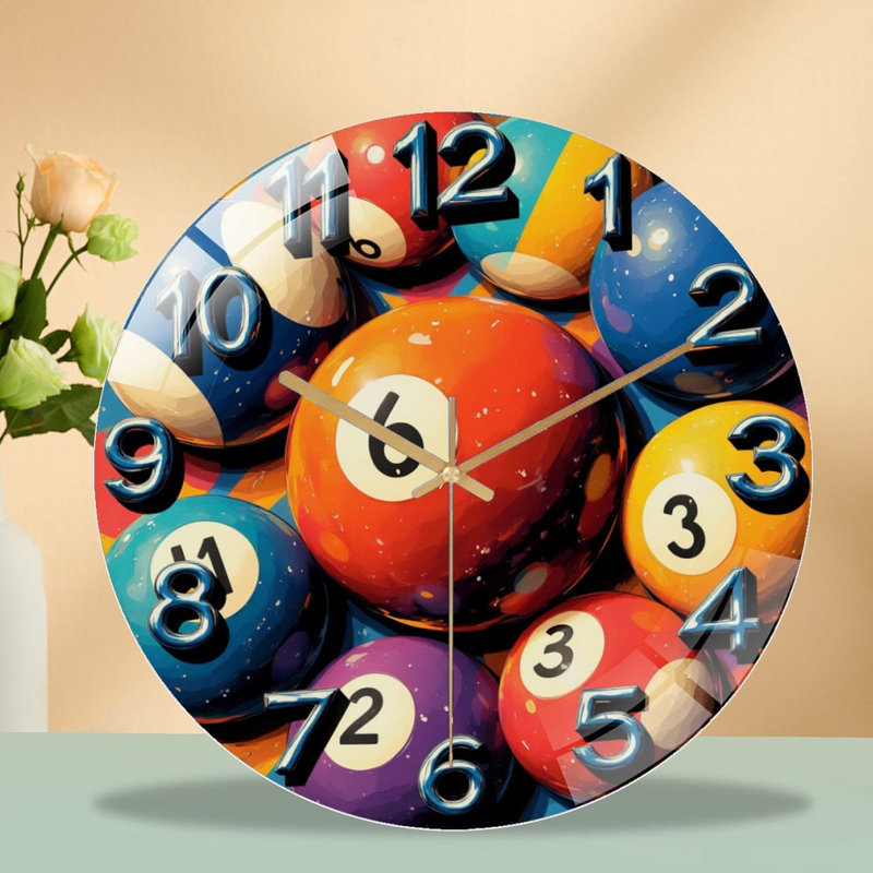 Horloge murale 12 po