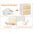 Closet Organizers and Storage 70Qt 3 Pack Stackable Storage Bins with 1 Lid Closet Organizer Boxes for Clothes Foldable Storage Box for Clothes/Toys/Office Supplies/Snacks(23Qt X 3)