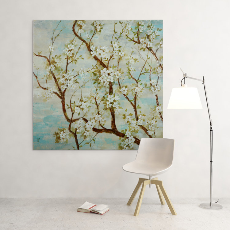 «Spring in Bloom», reproduction d'art sur toile tendue, H 24 po x l 24 po x p 1,5 po