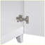 Meuble-lavabo moderne avec lavabo intégré en résine