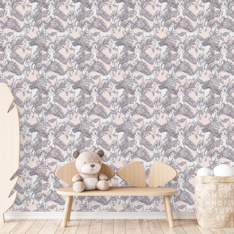 Kendia Floral Tile, 2.08' W x 10.42' L