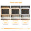 Boleslao LED Lighted Acrylic Framed Wall Mounted Bathroom / Vanity Mirror 50 x 70 cm-505008158