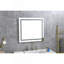 Miroir de salle de bain simple sans cadre à DEL en cristal poli avec miroir à 3 lumières de couleur pour mur de salle de bain-1988663093-1988663094