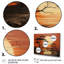 Coucher de soleil africain I, reproduction sur toile 3 pièces-1257273450