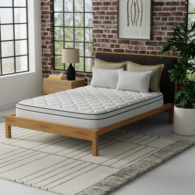 Sleep by Wayfair™ 10" Medium Hybrid Mattress