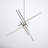 Rochelle 6-Light Sputnik Dimmable Integrated LED Pendant-55898150-124606671