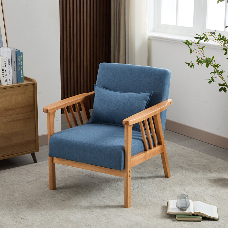 Fauteuil Kialie, Lin bleu