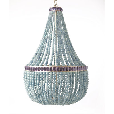 Blue Quartz Empire Chandelier
