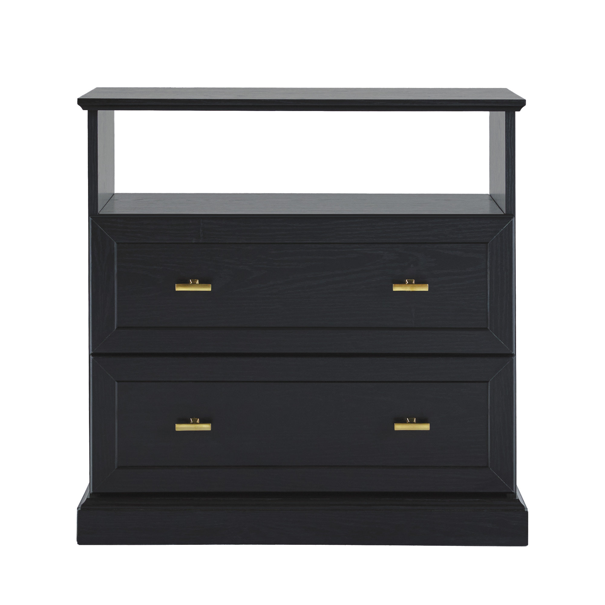 Ophelia & Co. Modern Farmhouse 2 Drawer Nightstand