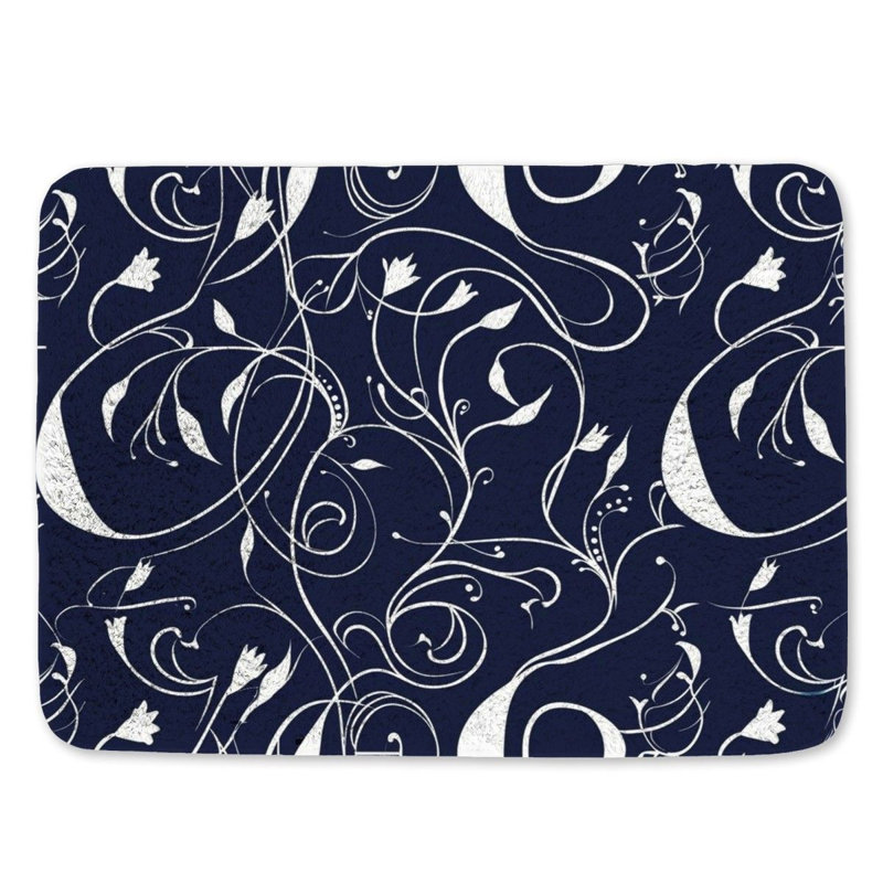Tapis pour salle de bain Derean, L 17 po x L 24 po