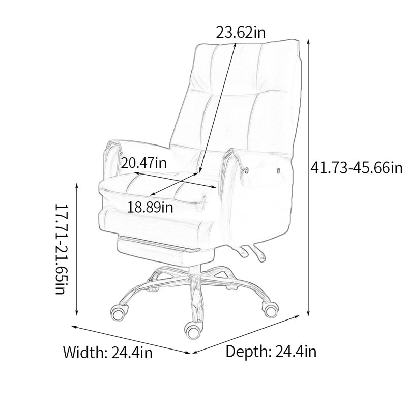 Salmo Task Chair, Gray 