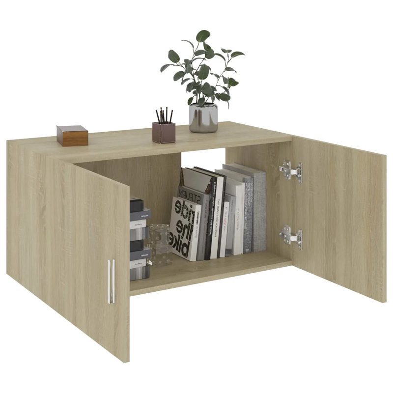 Bisleidy Bathroom Storage, Sonoma Oak