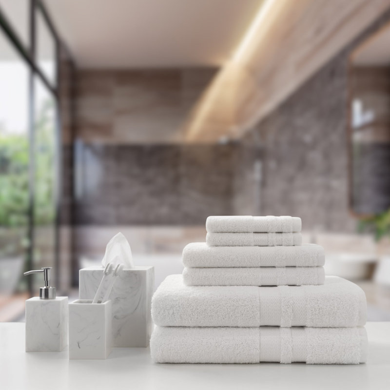 Magellan Bath Towel 27x54 White (12/Pack)