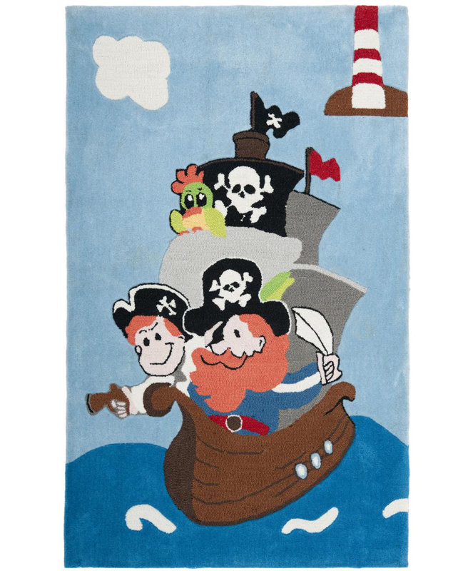Claro Hand Tufted Rug, Rectangle 5' x 8'