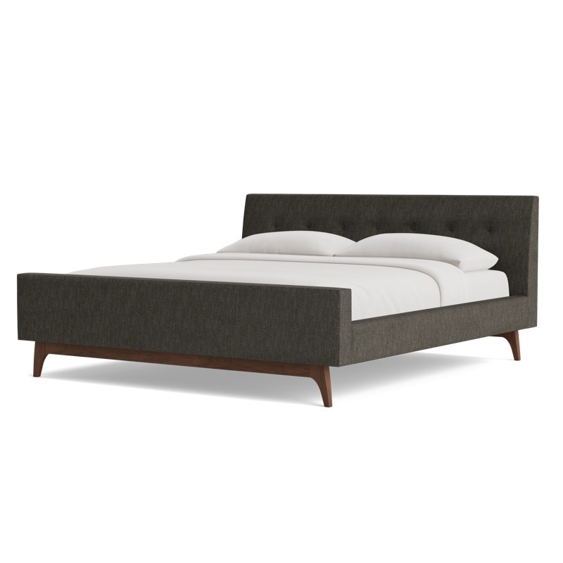 Tyler Bed, Performance Weave - Zinc, California King