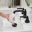 Widespread Double Handle 3 Hole Bathroom Faucet-107545234