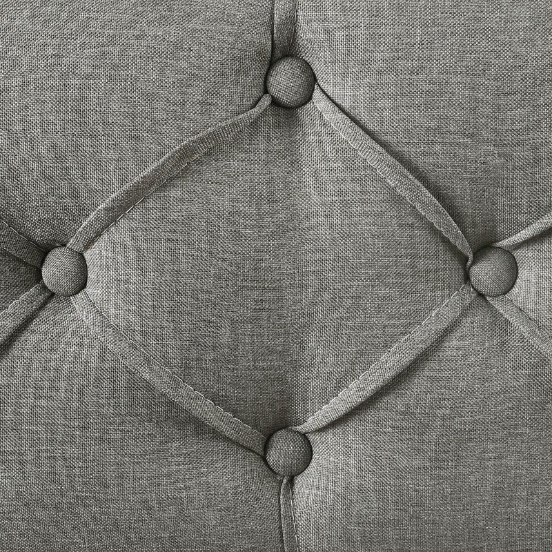 Charlayne Upholstered Daybed, Gray