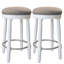 Ensemble de 2 tabourets de bar AGODY (table non incluse)-777216396